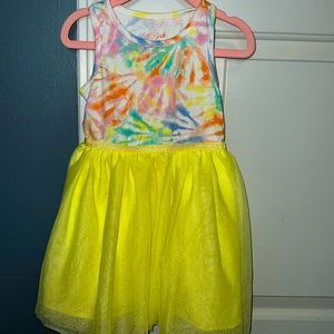 Puffy tulle skirt dress